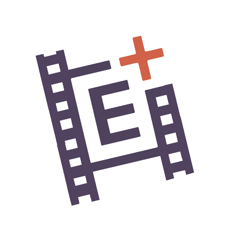 Film Graphic representing Element CPA’ storytelling or video content services, featuring a stylized film reel.